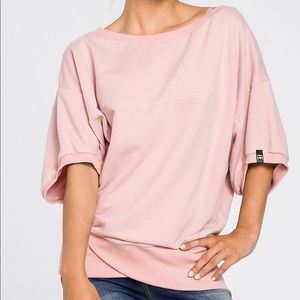 Powder Boatneck Dolman Top